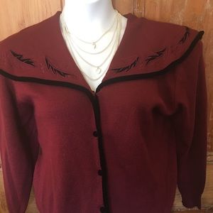 VINTAGE STYLE Sweeter burgundy